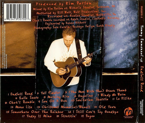 Tommy Emmanuel : Endless Road (Album)