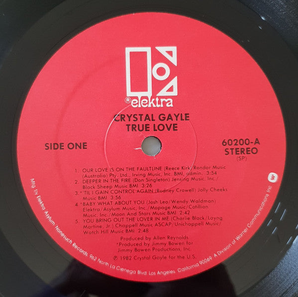 Crystal Gayle : True Love (LP,Album)
