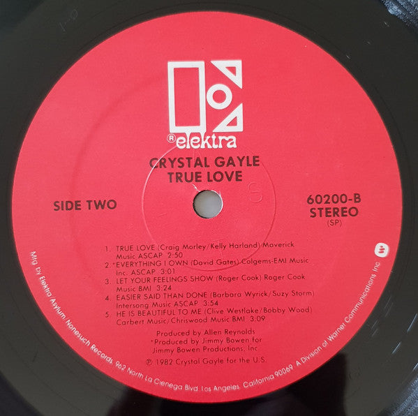 Crystal Gayle : True Love (LP,Album)