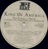 Costello Show, The Featuring Attractions, The And Confederates, The : King Of America (LP,Album,Stereo)