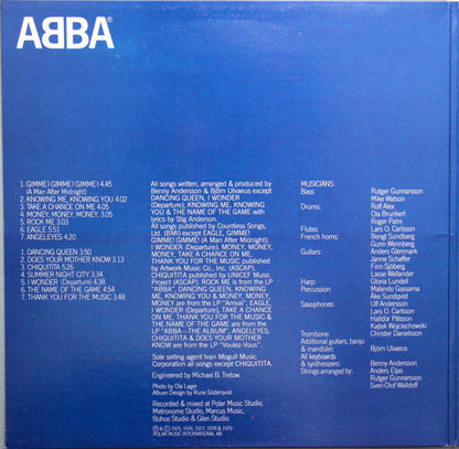 ABBA : Greatest Hits Vol. 2 (LP,Compilation,Club Edition)