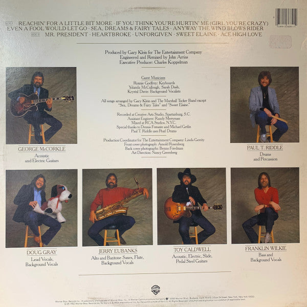 Marshall Tucker Band, The : Tuckerized (LP,Album,Stereo)