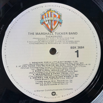 Marshall Tucker Band, The : Tuckerized (LP,Album,Stereo)