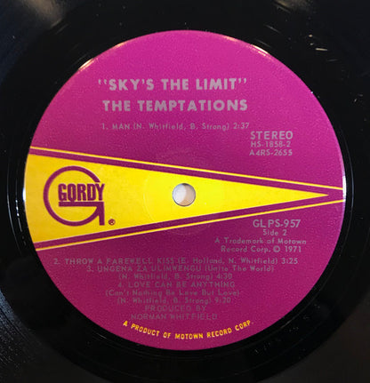 Temptations, The : Sky's The Limit (LP,Album)
