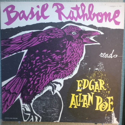 Edgar Allan Poe : Basil Rathbone Reads Edgar Allan Poe (LP)