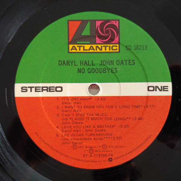 Daryl Hall & John Oates : No Goodbyes (LP,Compilation)