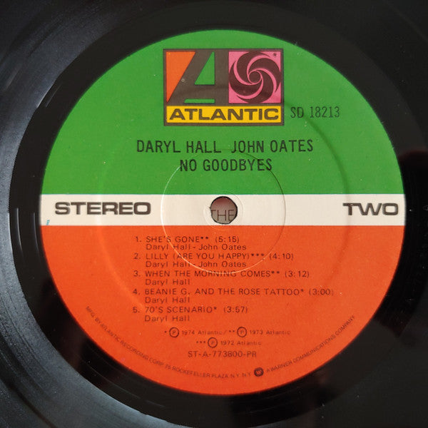Daryl Hall & John Oates : No Goodbyes (LP,Compilation)