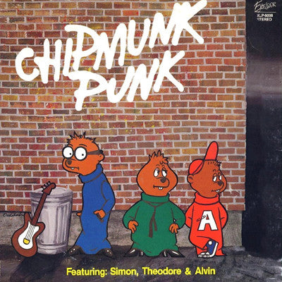 Chipmunks, The : Chipmunk Punk (LP,Album,Stereo)