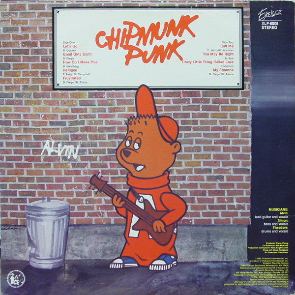 Chipmunks, The : Chipmunk Punk (LP,Album,Stereo)