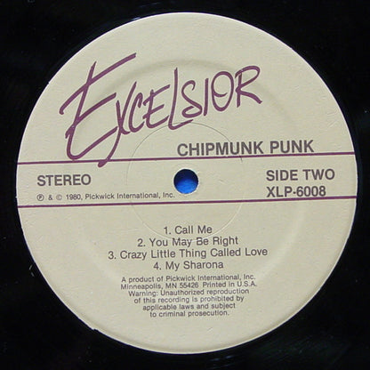 Chipmunks, The : Chipmunk Punk (LP,Album,Stereo)