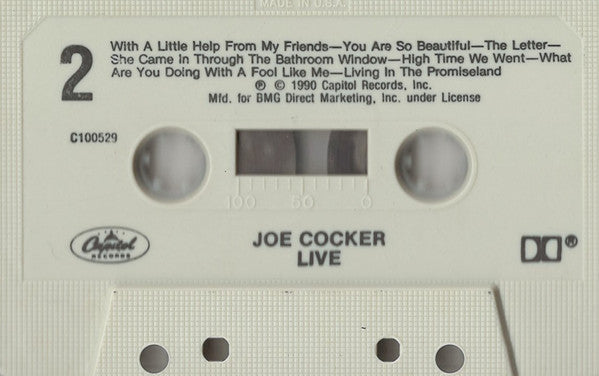 Joe Cocker : Joe Cocker Live (Album,Club Edition)