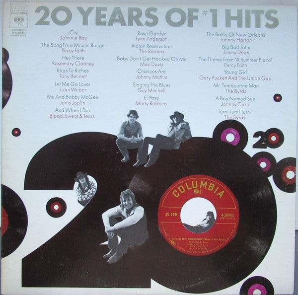 Various : 20 Years Of #1 Hits (LP,Compilation,Stereo)