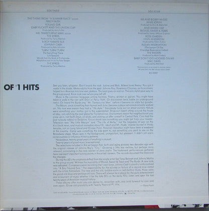 Various : 20 Years Of #1 Hits (LP,Compilation,Stereo)