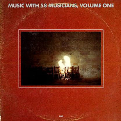 Various : Music With 58 Musicians, Volume One (LP,Compilation,Promo,Sampler,Stereo)