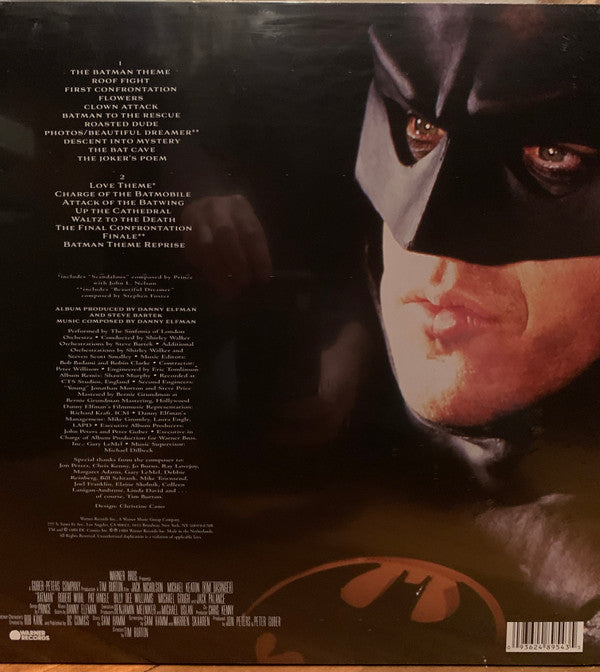 Danny Elfman : Batman (Original Motion Picture Score) (LP,Album,Limited Edition,Repress)