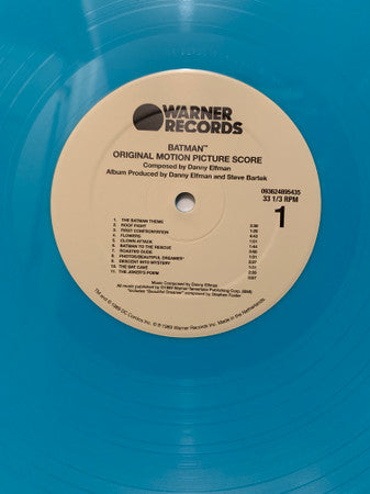 Danny Elfman : Batman (Original Motion Picture Score) (LP,Album,Limited Edition,Repress)