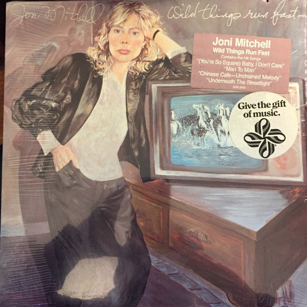 Joni Mitchell : Wild Things Run Fast (LP,Album,Stereo)