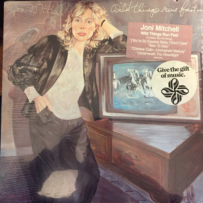 Joni Mitchell : Wild Things Run Fast (LP,Album,Stereo)