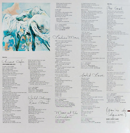 Joni Mitchell : Wild Things Run Fast (LP,Album,Stereo)