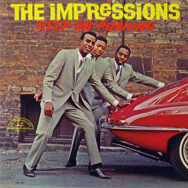 The Impressions : Keep On Pushing (LP,Album,Mono)