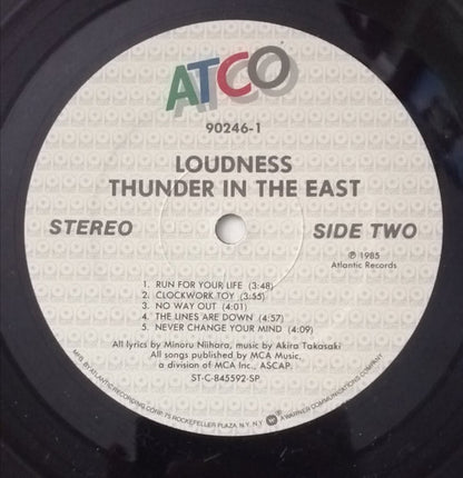 Loudness (5) : Thunder In The East (LP,Album)