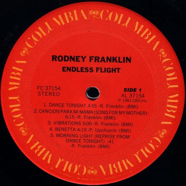Rodney Franklin : Endless Flight (LP,Album)