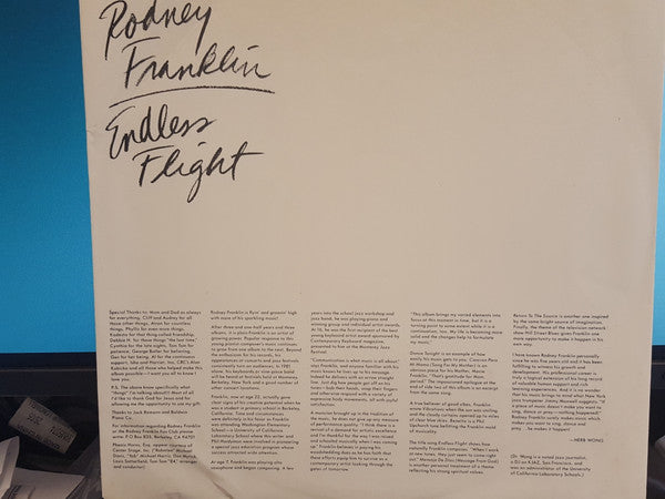 Rodney Franklin : Endless Flight (LP,Album)