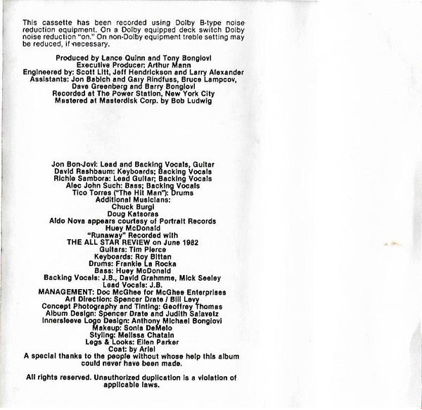 Bon Jovi : Bon Jovi  (Album)