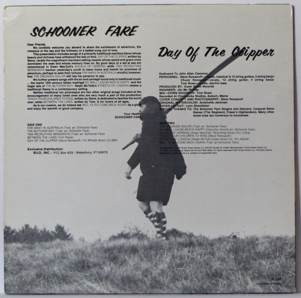Schooner Fare : Day Of The Clipper (LP)