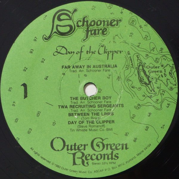 Schooner Fare : Day Of The Clipper (LP)