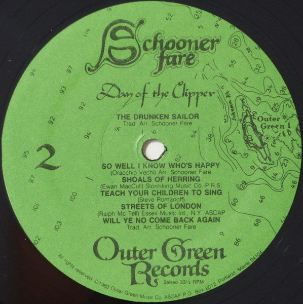 Schooner Fare : Day Of The Clipper (LP)