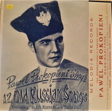 Paweł Prokopieni : Sings 12 Old Russian Songs  (LP,Album,Mono)