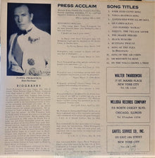 Paweł Prokopieni : Sings 12 Old Russian Songs  (LP,Album,Mono)