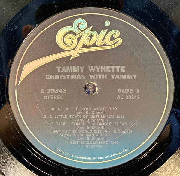 Tammy Wynette : Christmas With Tammy (LP,Album,Reissue)