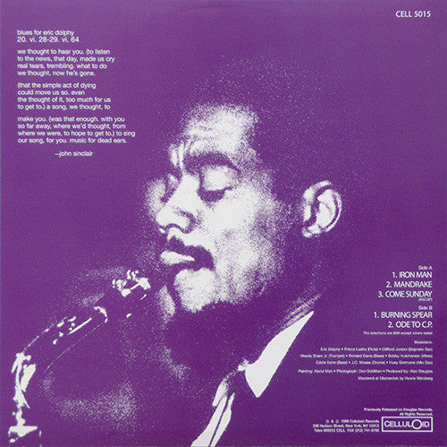 Eric Dolphy : Iron Man (LP,Album,Reissue)