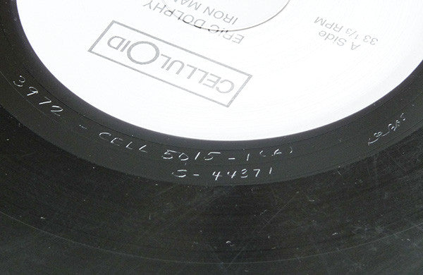Eric Dolphy : Iron Man (LP,Album,Reissue)