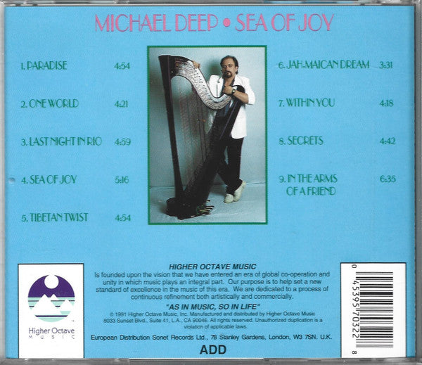 Michael Deep : Sea Of Joy (Album)
