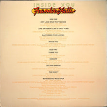 Frankie Valli : Inside You (LP,Album)