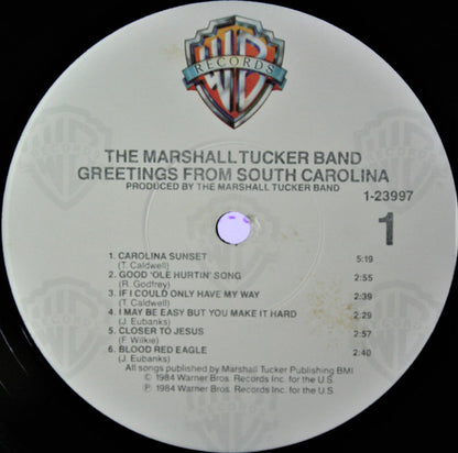 Marshall Tucker Band, The : Greetings From South Carolina (LP,Album)