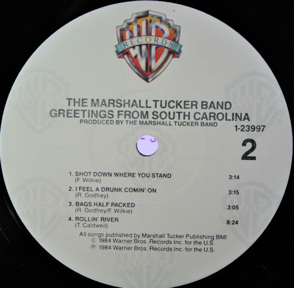 Marshall Tucker Band, The : Greetings From South Carolina (LP,Album)
