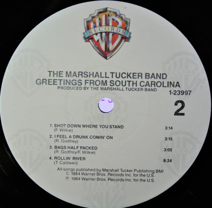 Marshall Tucker Band, The : Greetings From South Carolina (LP,Album)