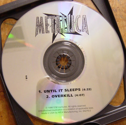 Metallica : Until It Sleeps (Single)