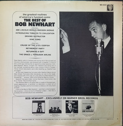 Bob Newhart : The Best Of Bob Newhart! (LP,Compilation,Reissue,Stereo)