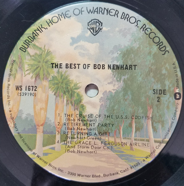 Bob Newhart : The Best Of Bob Newhart! (LP,Compilation,Reissue,Stereo)