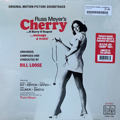 William Loose : Cherry...& Harry & Raquel (Original Motion Picture Soundtrack) (LP,45 RPM,Limited Edition,Stereo)