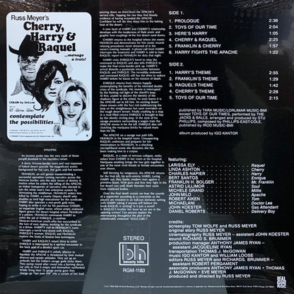 William Loose : Cherry...& Harry & Raquel (Original Motion Picture Soundtrack) (LP,45 RPM,Limited Edition,Stereo)