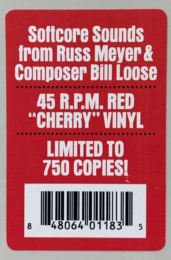 William Loose : Cherry...& Harry & Raquel (Original Motion Picture Soundtrack) (LP,45 RPM,Limited Edition,Stereo)