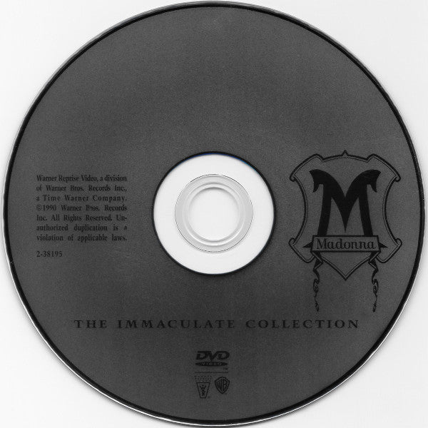 Madonna : The Immaculate Collection (DVD-Video,NTSC,Compilation,Reissue)