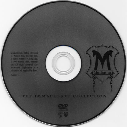 Madonna : The Immaculate Collection (DVD-Video,NTSC,Compilation,Reissue)