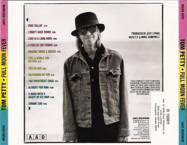 Tom Petty : Full Moon Fever (Album,Club Edition)